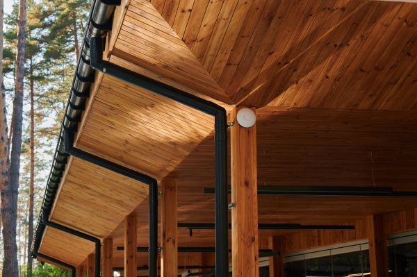 Porch Gutter Installation in Springboro