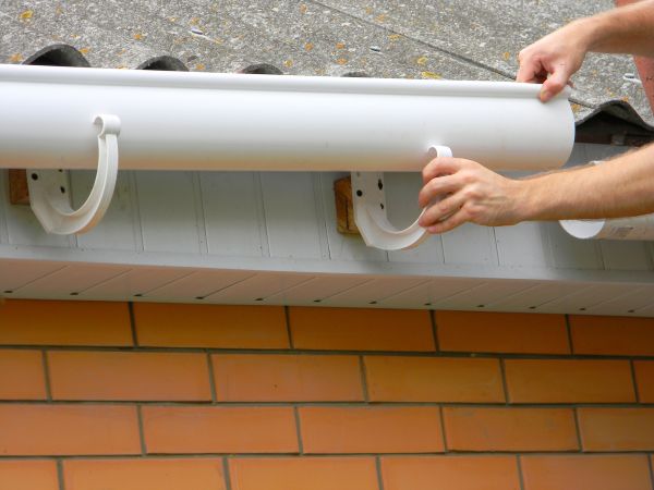 Half Round Gutter Installation in Springboro