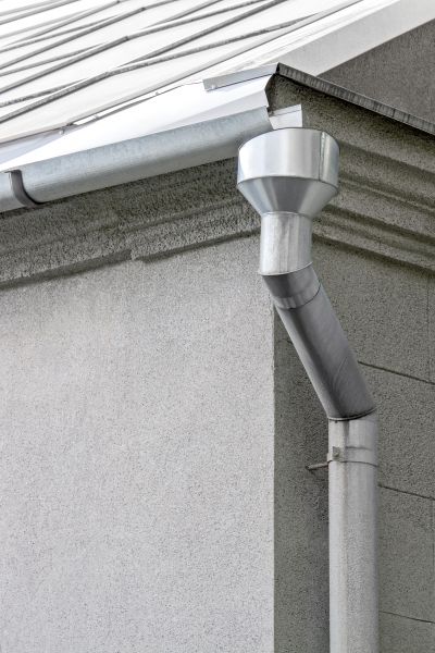 Galvanized Gutter Installation in Springboro