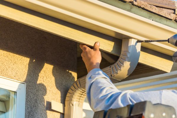 Aluminum Rain Gutter Service in Springboro