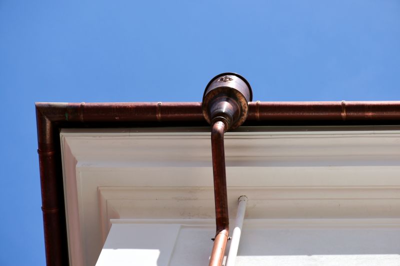 Copper Gutter Replacement detail