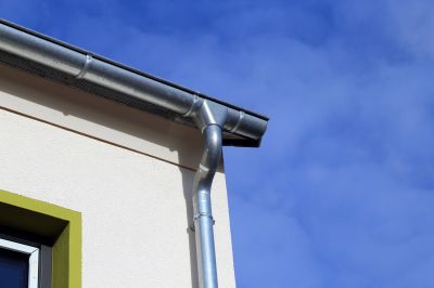 Industrial Gutter Installation detail